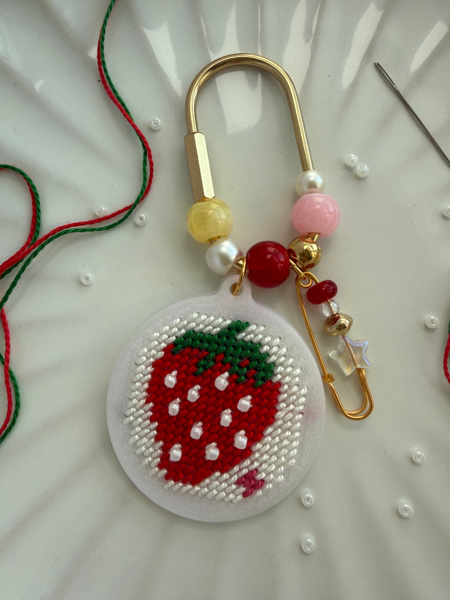 Strawberry Picnic Bag Charm Kit — Pre-Order