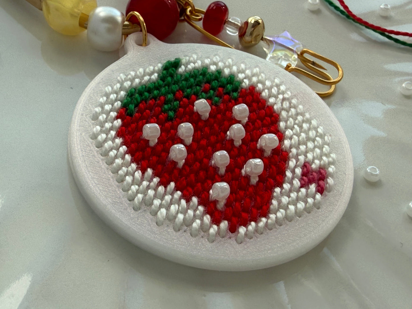 Strawberry Picnic Bag Charm Kit — Pre-Order