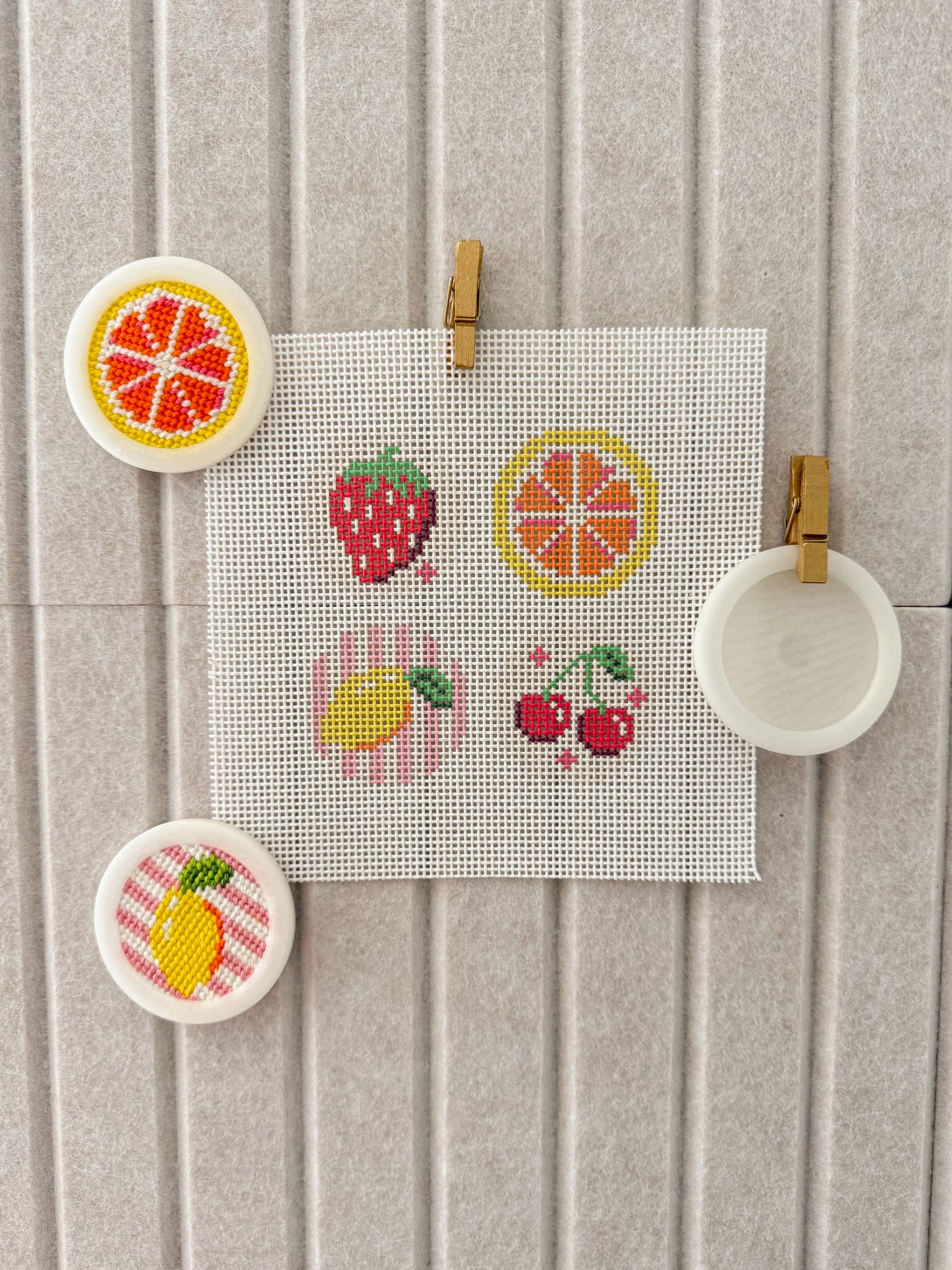 Fridge Fruit Mini Magnet Frame Kit