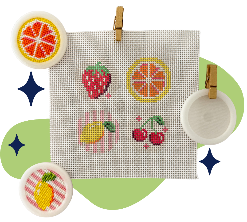 Fridge Fruit Mini Magnet Frame Kit